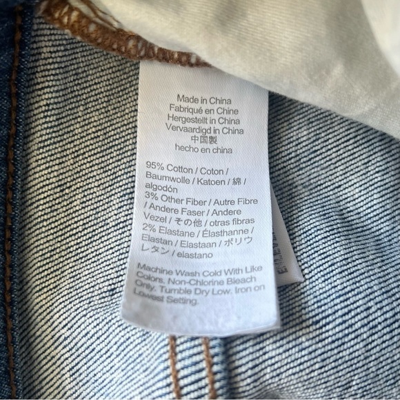 Madewell The Perfect Vintage Jean - Straight Leg - Medium Blue Wash - Size 26 - Picture 11 of 14